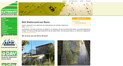 Desktop Screenshot of kletterkiste-mainz.de